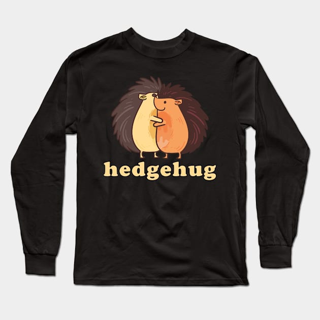 hedgehog Long Sleeve T-Shirt by CurlyDesigns